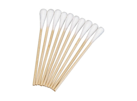 APPLICATOR COTTON TIP 6" WOOD LF