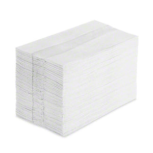 TOWEL PAPER MULTIFOLD WHITE 1PLY